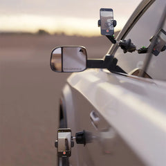 A Photo Of Green Lion GX-19 Universal Phone Holder – Durable, Adjustable, and Secure Mount for Smartphones – Black