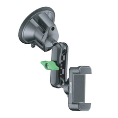 A Photo Of Green Lion GX-19 Universal Phone Holder – Durable, Adjustable, and Secure Mount for Smartphones – Black