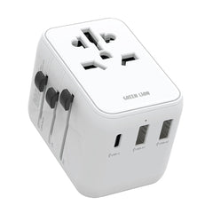 A Photo Of Green Lion 20W Universal Travel Adapter - GN20PDUTRADWH