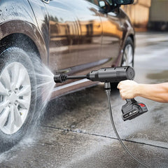 A Photo Of Green Lion CX240 Cordless Pressure Wash Gun - Black