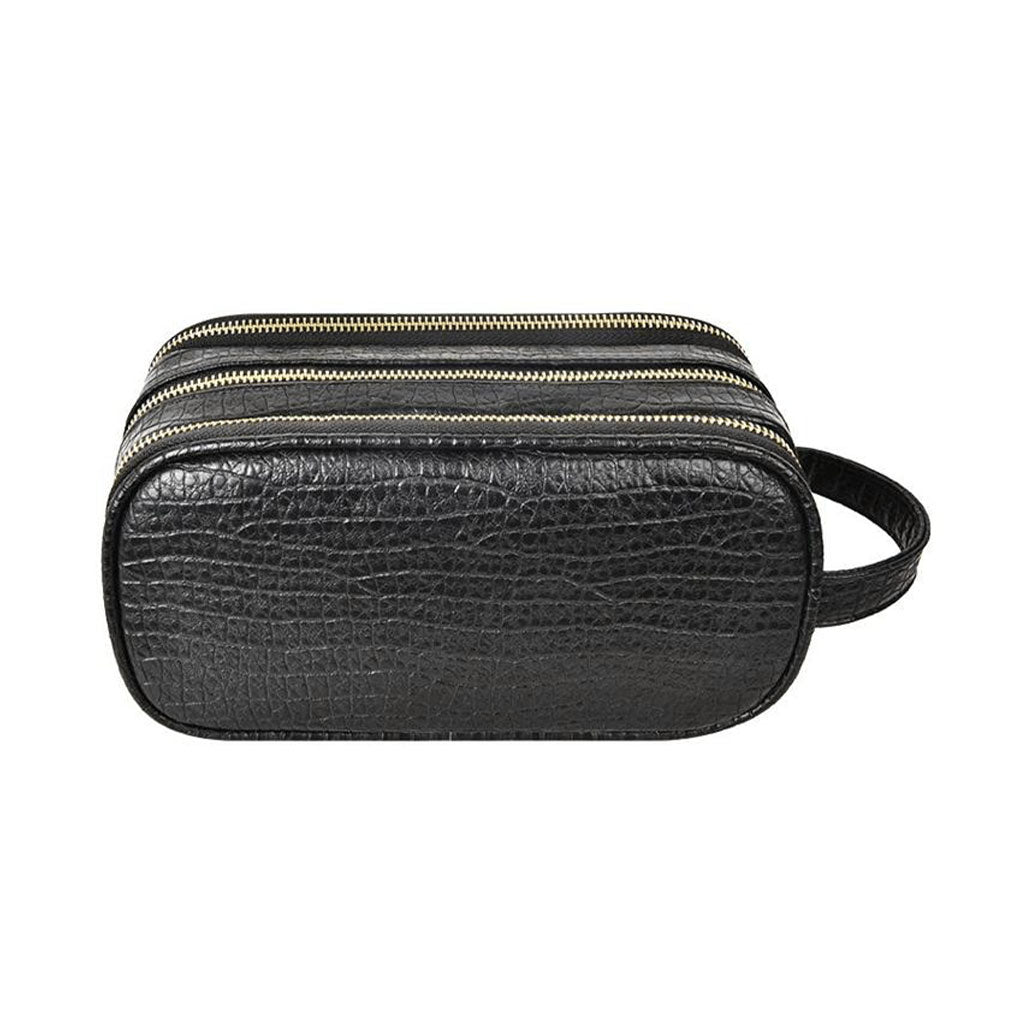 A Photo Of Green Lion GNCITICRPCHBK Citizen Croco Leather Pouch