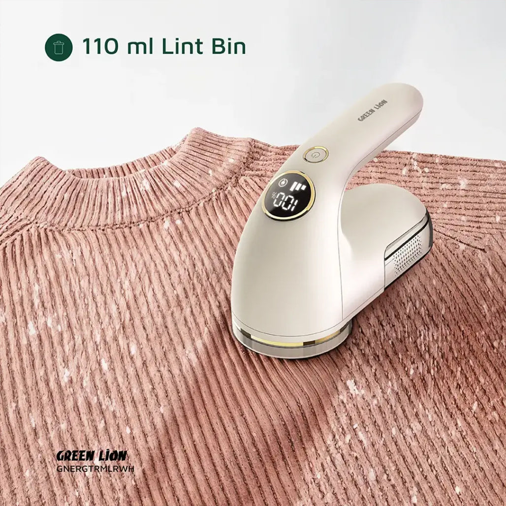 A Photo Of Green Lion ErgoTrim Digital Fabric Remover - White