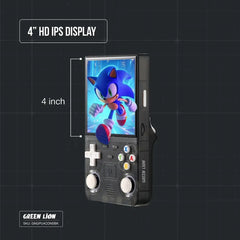 A Photo Of Green Lion GP Ultra 4 Gaming Console - Black