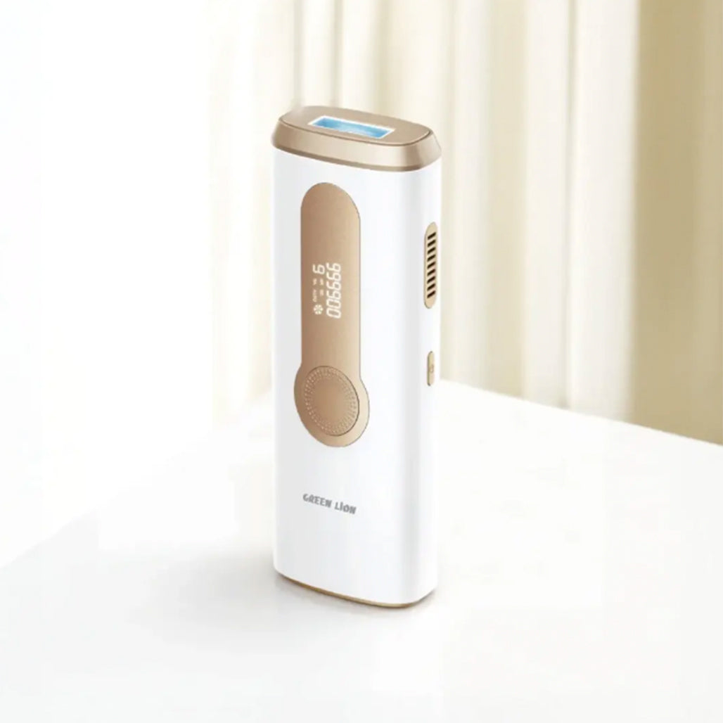A Photo Of Green Lion 3-in-1 Laser Hair Removal Device – IPL with Skin Rejuvenation & Acne Treatment – White