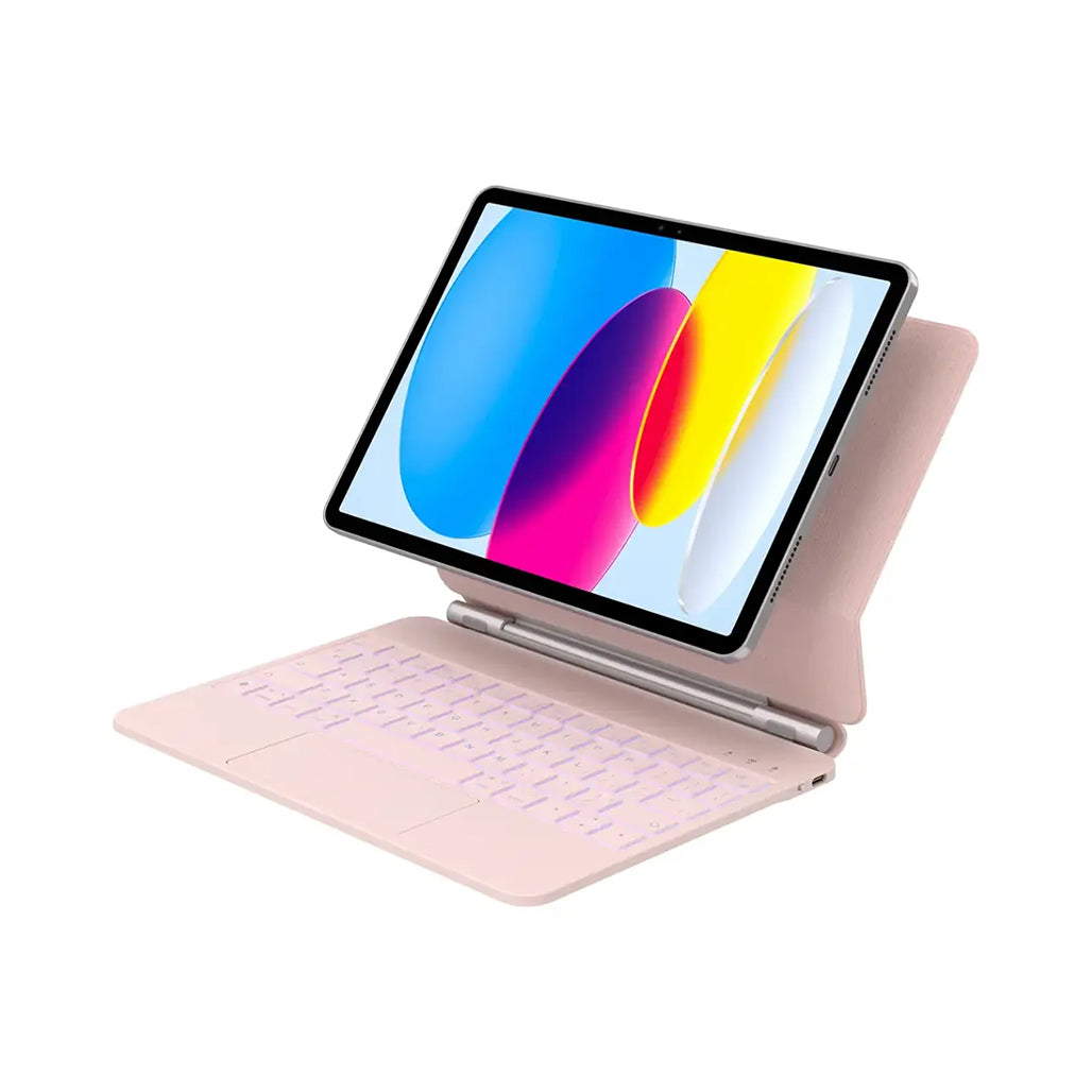 A Photo Of Green Lion Wireless Magic Keyboard Case for iPad 10th Gen, 11