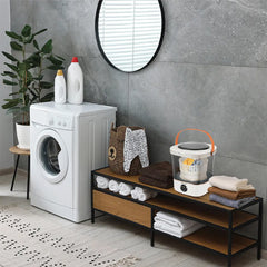 A Photo Of Green Lion Portable 12L Washing Machine - White