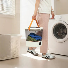 A Photo Of Green Lion Portable 12L Washing Machine - White