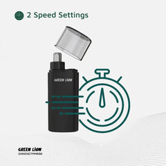 A Photo Of Green Lion Nose Pro Nose and Ear Trimmer – Black