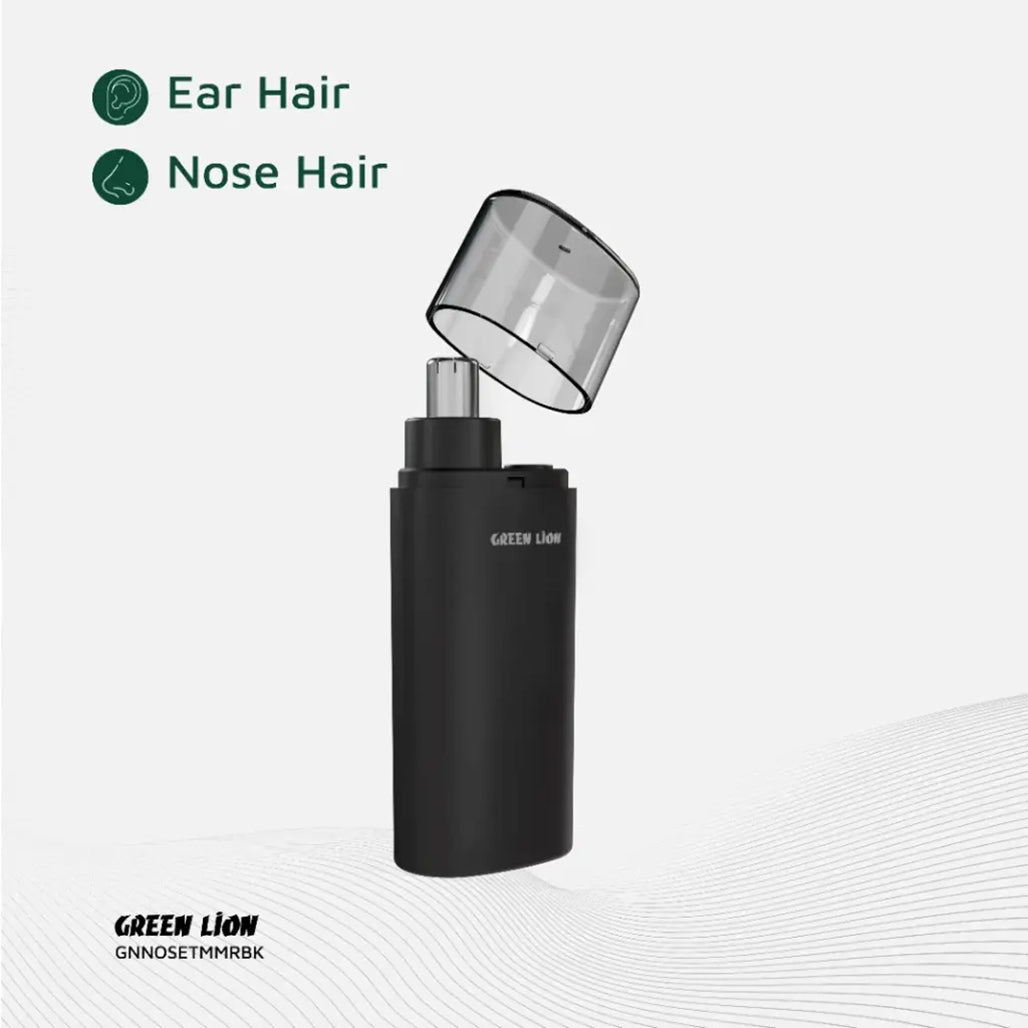 A Photo Of Green Lion Nose Pro Nose and Ear Trimmer – Black