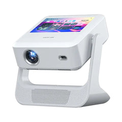 A Photo Of Green Lion Orion Portable Projector – White | High-Definition Home & Business Projection