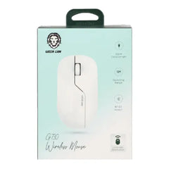 A Photo Of Green Lion G730 Wireless Bluetooth Mouse – 1200 DPI, Rechargeable 400mAh Battery, 10m Range, USB Nano Receiver