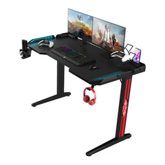 A Photo Of Green Lion RGB Gaming Desk