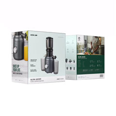 A Photo Of Green Lion Slow Juicer Pure Copper Motor - GNSLJUCRBK