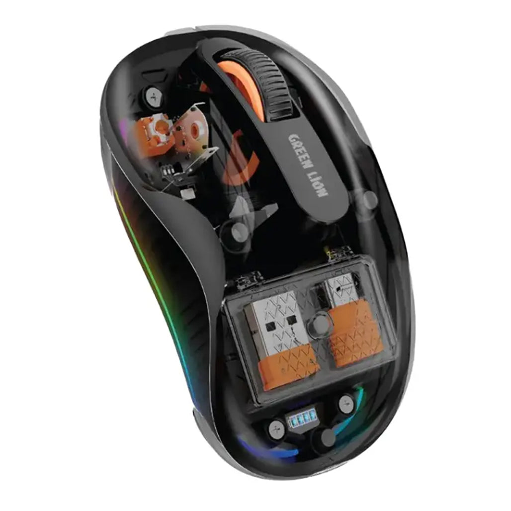 A Photo Of Green Lion Wireless Turtle Mouse 2400DPI