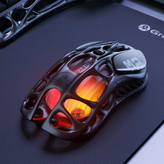 A Photo Of GravaStar Mercury M2 Gaming Mouse - Stealth Black | PAW3395