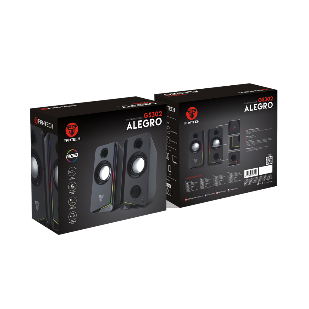 A Photo Of FANTECH GS302 Alegro - USB Powered RGB Speaker