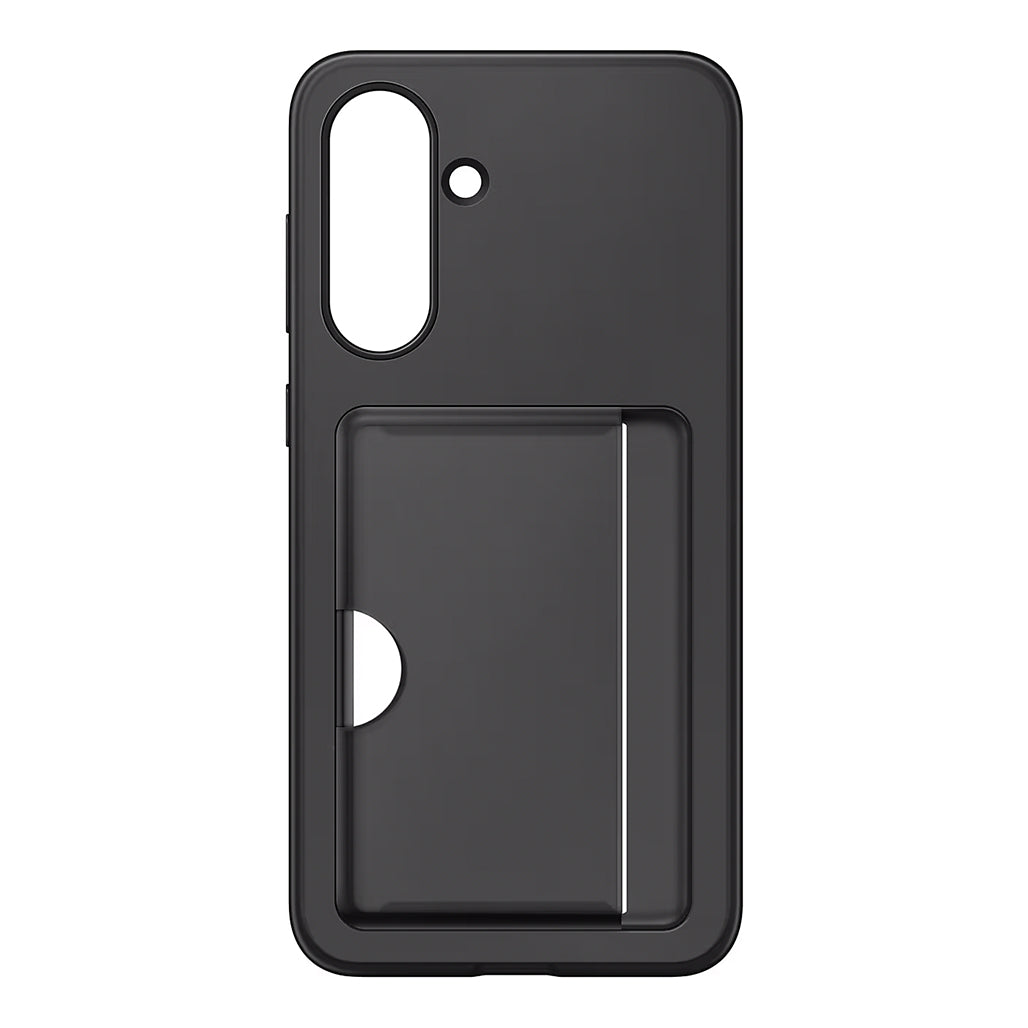 A Photo Of Samsung Galaxy A56 5G Card Slot Case – Slim Wallet Cover with Secure Card Holder, Black