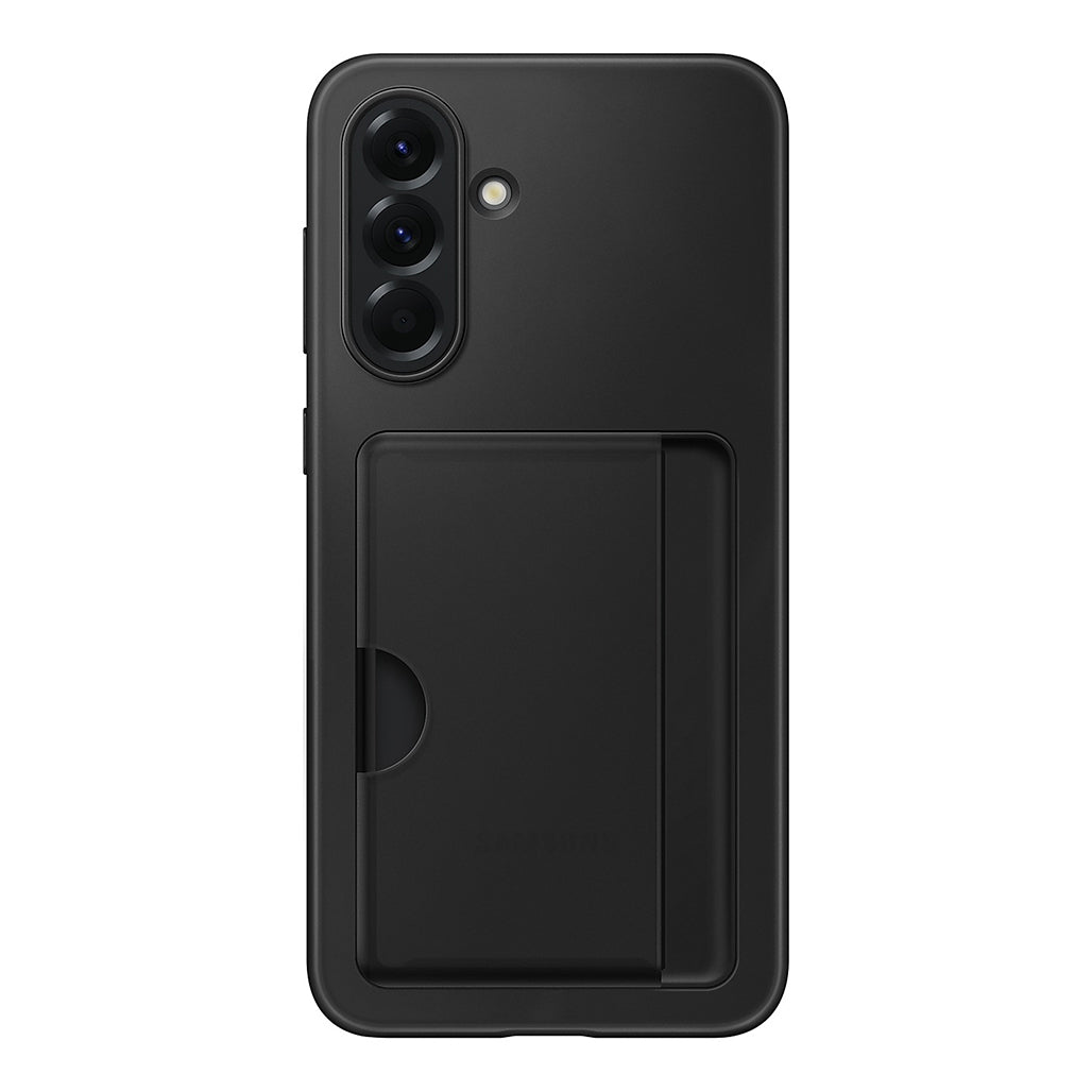 A Photo Of Samsung Galaxy A56 5G Card Slot Case – Slim Wallet Cover with Secure Card Holder, Black