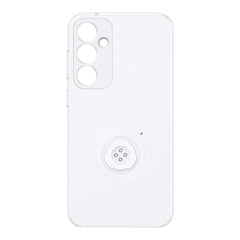 A Photo Of Samsung Galaxy S23 FE Clear Gadget Case with Kickstand Grip – Protective & Transparent Phone Cover