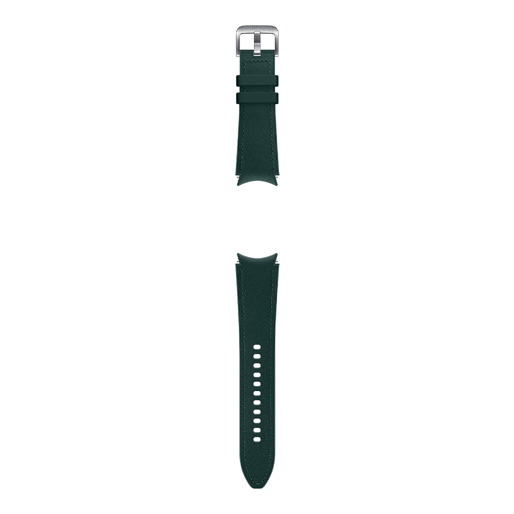 A Photo Of Samsung Galaxy Watch Hybrid Eco-Leather T-Buckle Band - 20mm - M/L - Green