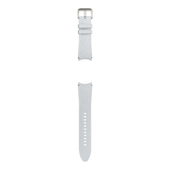 A Photo Of Samsung Galaxy Watch Hybrid Eco-Leather T-Buckle Band - 20mm - M/L - Silver