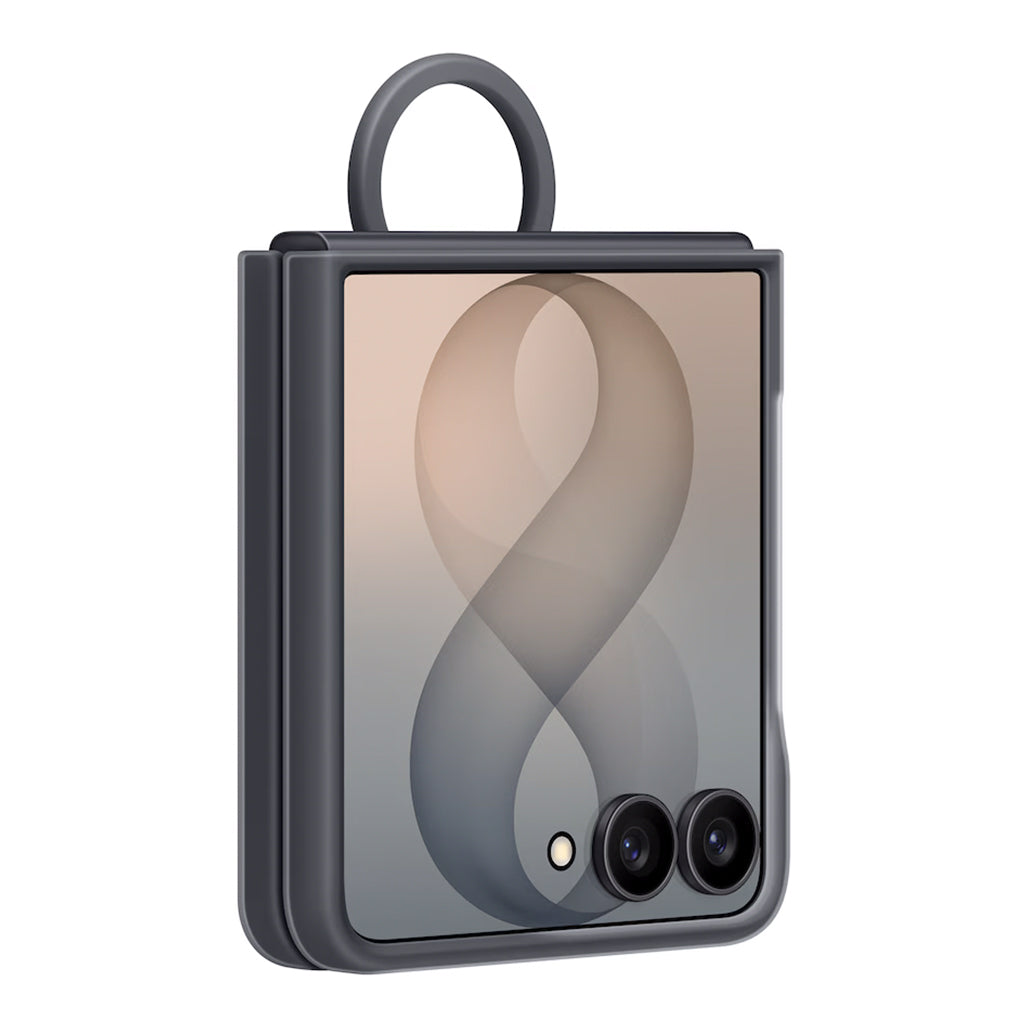 A Photo Of Samsung Galaxy Z Flip8 Silicone Ring Magnet Case