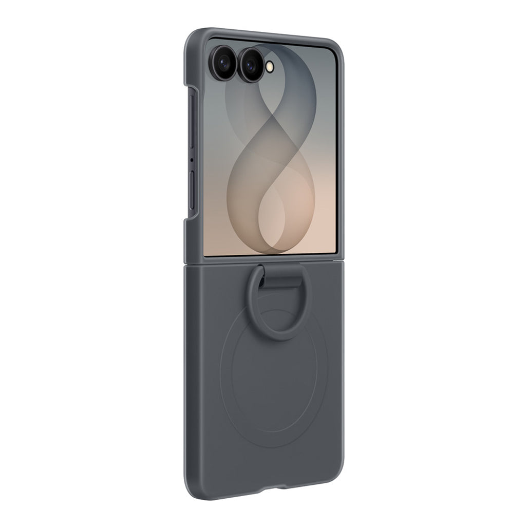 A Photo Of Samsung Galaxy Z Flip8 Silicone Ring Magnet Case