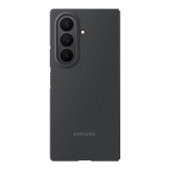 A Photo Of Samsung Galaxy Z Fold7 Carbon Shield Case - Black