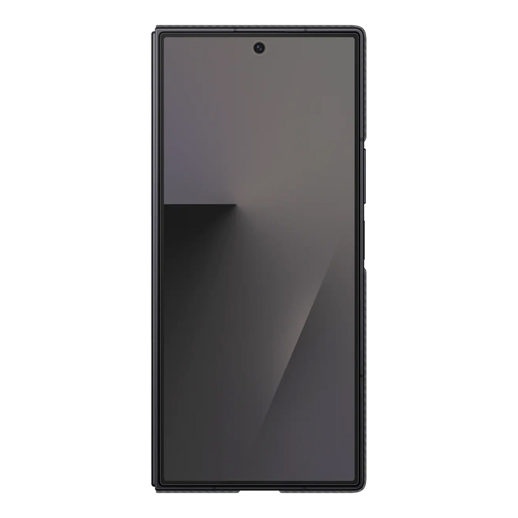 A Photo Of Samsung Galaxy Z Fold7 Carbon Shield Case - Black