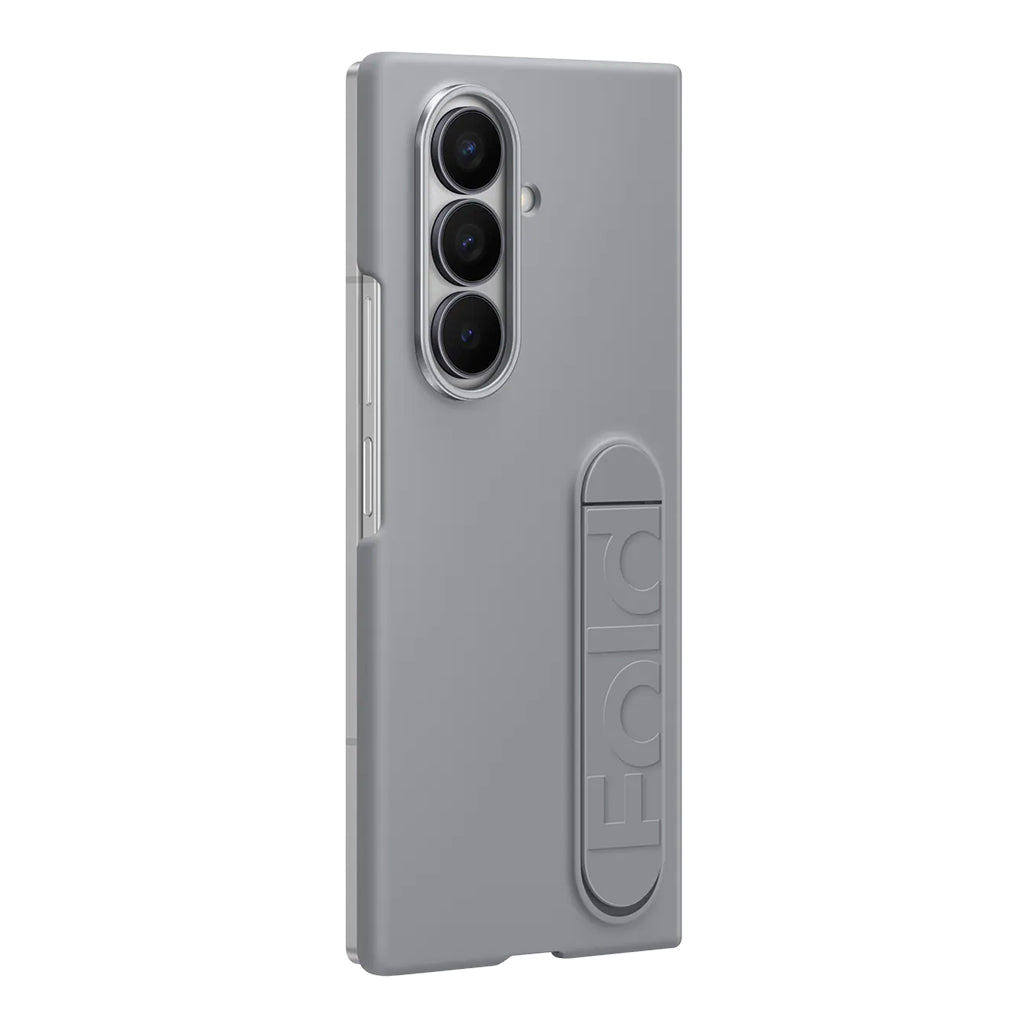 A Photo Of Samsung Galaxy Z Fold7 Silicone Case with Kickstand - EF-MF966