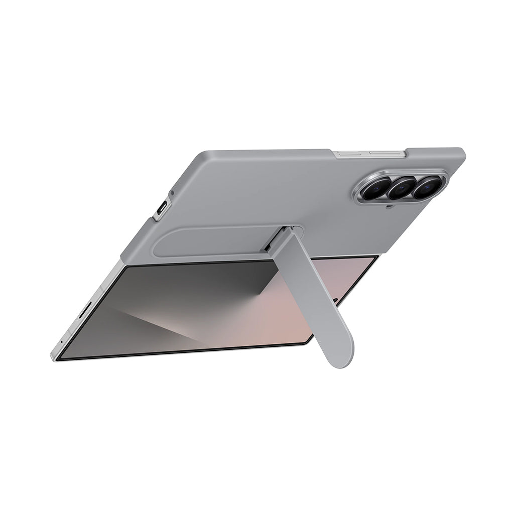 A Photo Of Samsung Galaxy Z Fold7 Silicone Case with Kickstand - EF-MF966