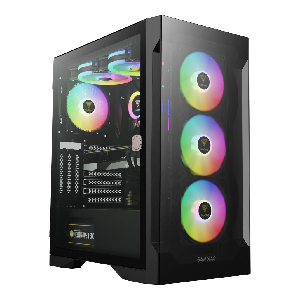A Photo Of Gaming Desktop Setup: Core i5-13400 - 16GB DDR4 RAM - 1TB NVMe - RTX 3060 Ti 8GB