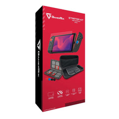 A Photo Of GamerTek 9-in-1 Nintendo Switch 2 Starter Kit – Travel Case, Game Card Holder, Screen Protector & Accessories