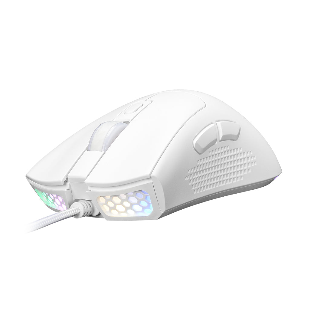 A Photo Of GamerTek Alpha Pack Gaming Bundle - White