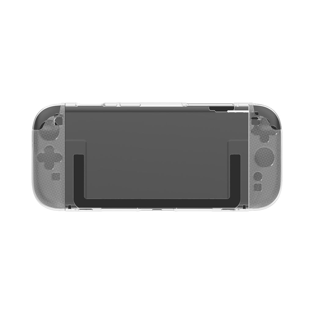 A Photo Of GamerTek Crystal Clear Protective Case for Nintendo Switch 2 – Slim, Lightweight Silicone Cover