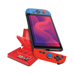 A Photo Of GamerTek 6-in-1 Essential Kit for Nintendo Switch 2 – Screen Protector, Thumb Grips, Joy-Con Covers & Game Card Case
