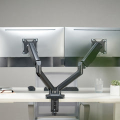 A Photo Of GamerTek Pivot Core Single/Dual Monitor Arm – Black