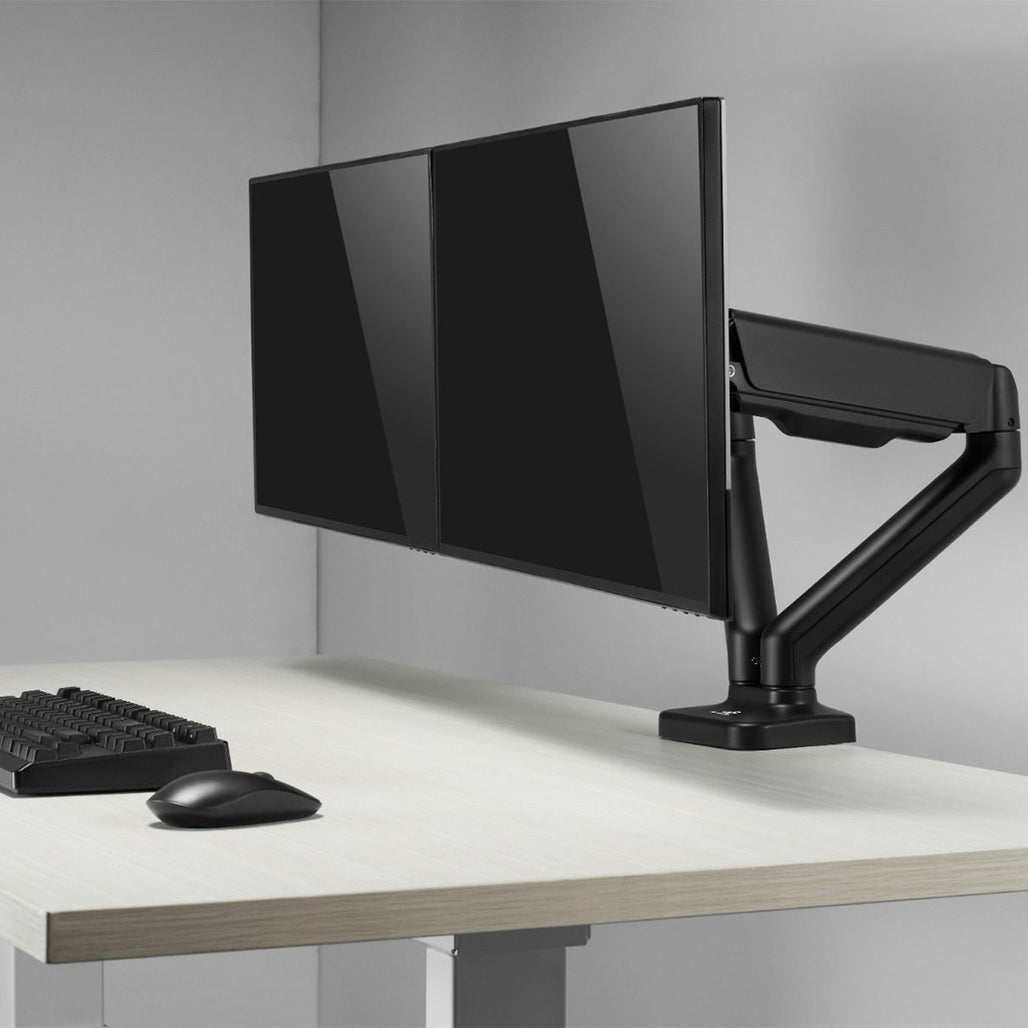 A Photo Of GamerTek Pivot Core Single/Dual Monitor Arm – Black