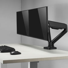 A Photo Of GamerTek Pivot Core Single/Dual Monitor Arm – Black