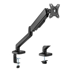 A Photo Of GamerTek Pivot Core Single/Dual Monitor Arm – Black