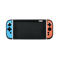 A Photo Of GamerTek Protective Silicone Case for Nintendo Switch 2 – Blue & Red Grip Cover