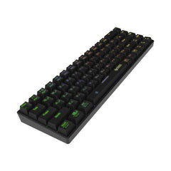 A Photo Of Porodo Gaming Compact Mechanical Keyboard with Wired and Bluetooth