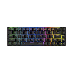 A Photo Of Porodo Gaming Compact Mechanical Keyboard with Wired and Bluetooth
