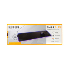 A Photo Of Glorious GMP 2 GLED RGB 3XL Gaming Mousepad – Black | with Custom RGB Lighting