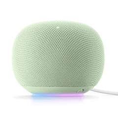 A Photo Of Google Home Speaker with Gemini AI Voice Assistant