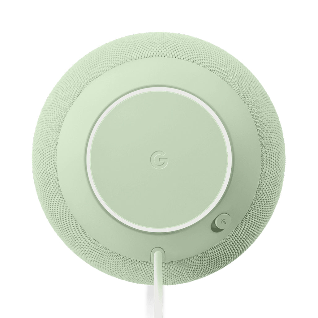 A Photo Of Google Home Speaker with Gemini AI Voice Assistant