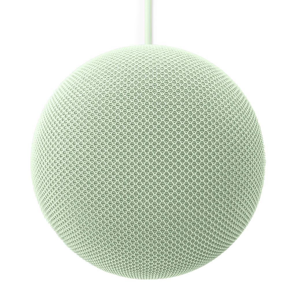 A Photo Of Google Home Speaker with Gemini AI Voice Assistant