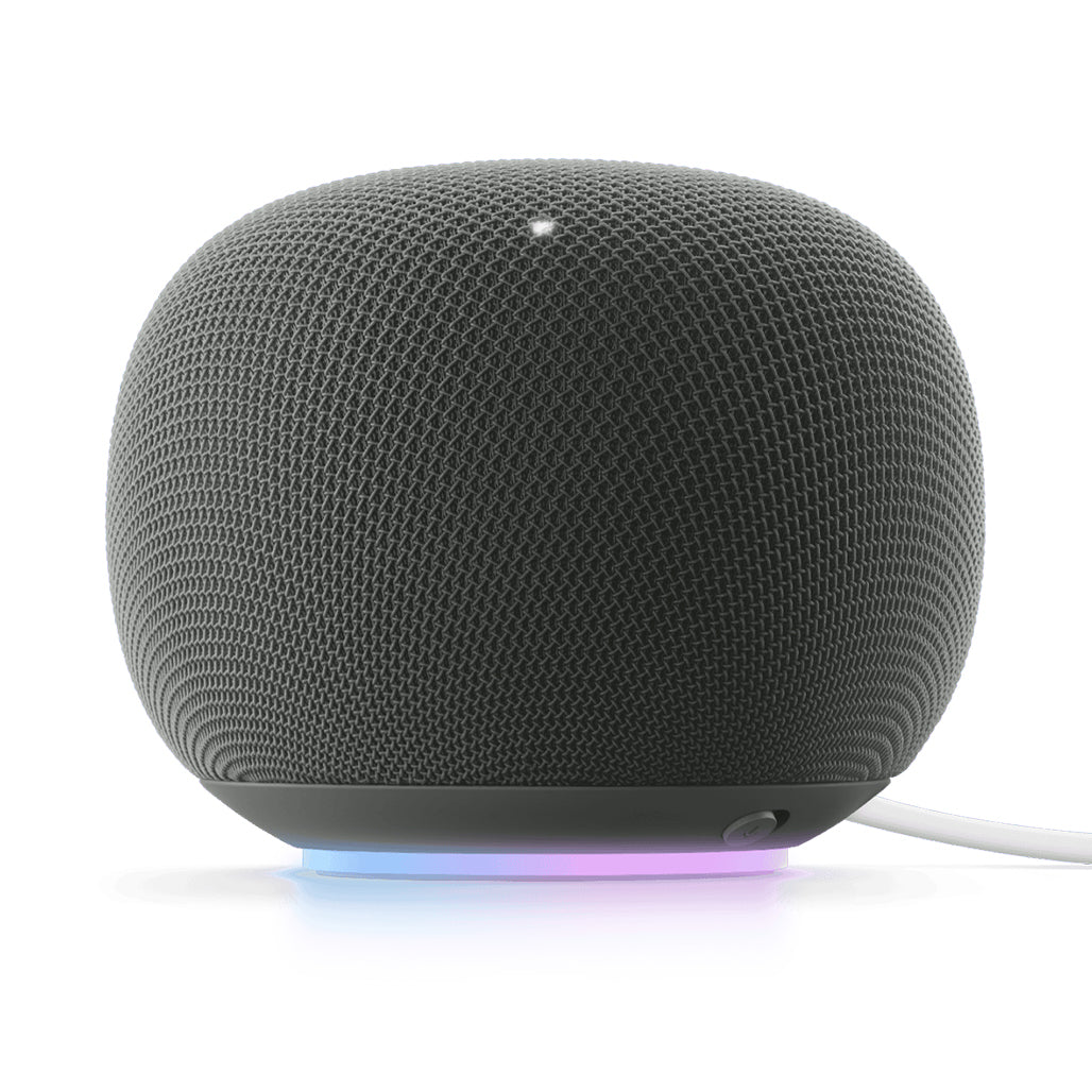 A Photo Of Google Home Speaker with Gemini AI Voice Assistant