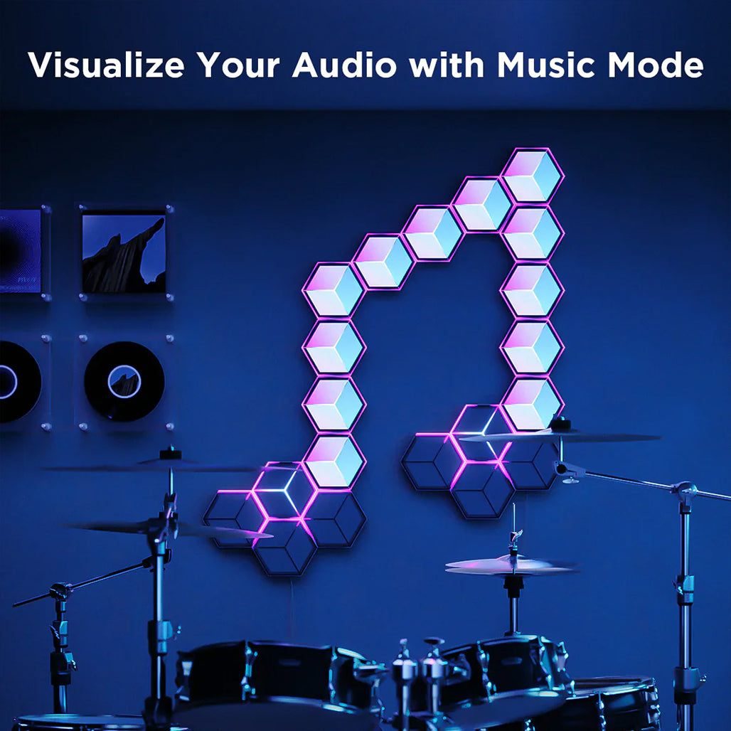 A Photo Of Govee Glide Hexagon Light Panels Ultra
