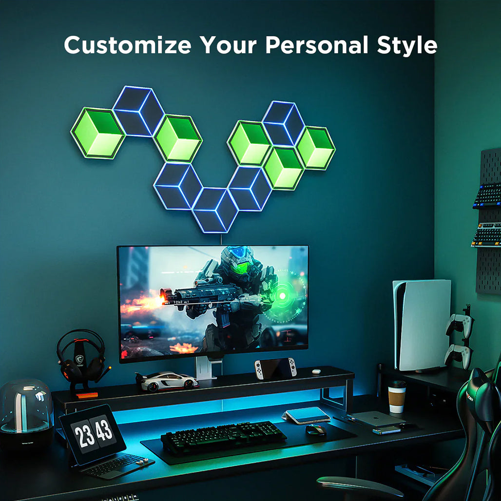 A Photo Of Govee Glide Hexagon Light Panels Ultra